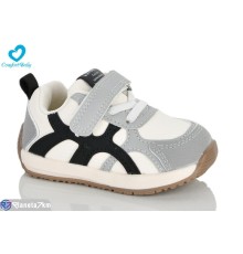 Дитячі кросівки на весну/осінь (7 пар р.16-20) сірий  "Comfort-baby"