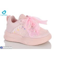 Дитячі кросівки на весну/осінь (7 пар р.21-25) рожевий  "Comfort-baby"