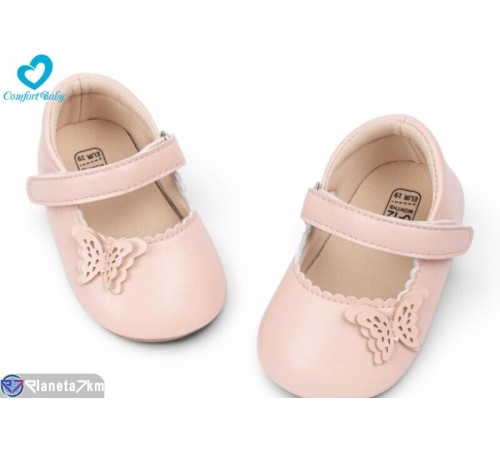 Пінетки дитячі на весну/осінь (6 пар р.11-13) рожевий  "Comfort-baby"