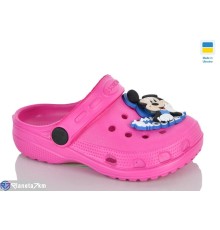 Кроки дитячі на літо (6 пар р.24-29) рожевий  "LOTTOS"