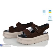 Босоніжки жіночі на літо (7 пар р.36-40) коричневий  "FANio"