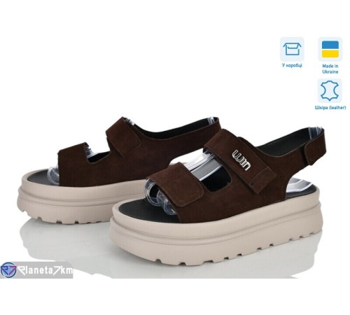 Босоніжки жіночі на літо (7 пар р.36-40) коричневий  "FANio"