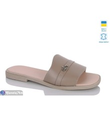 Шлепки жіночі на літо (6 пар р.37-41) бежевий  "LIKA"