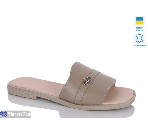 Шлепки жіночі на літо (6 пар р.37-41) бежевий  "LIKA"