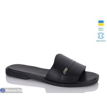 Шлепки жіночі на літо (6 пар р.37-41) чорний  "LIKA"