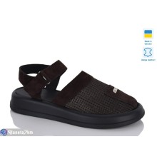 Босоніжки жіночі на літо (6 пар р.36-40) коричневий  "LIKA"