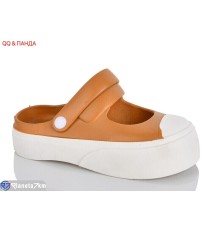 Кроки жіночі на літо (12 пар р.36-41) коричневий  "QQ&Панда"