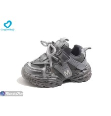 Дитячі кросівки на весну/осінь (7 пар р.21-25) сірий  "Comfort-baby"