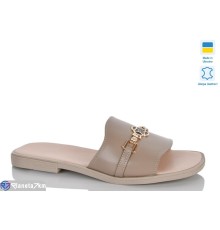 Шлепки жіночі на літо (6 пар р.36-40) коричневий  "LIKA"