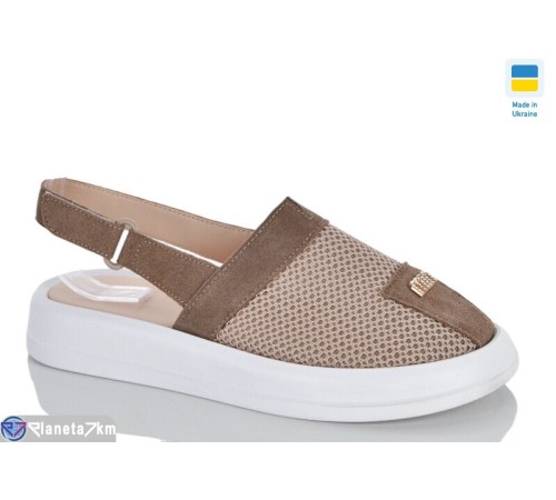 Босоніжки жіночі на літо (6 пар р.36-40) коричневий  "LIKA"