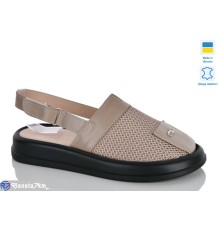 Босоніжки жіночі на літо (6 пар р.37-42) коричневий  "LIKA"