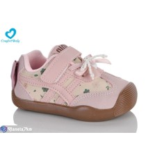 Дитячі кросівки на весну/осінь (7 пар р.22-26) рожевий  "Comfort-baby"