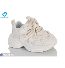 Дитячі кросівки на весну/осінь (7 пар р.21-25) бежевий  "Comfort-baby"