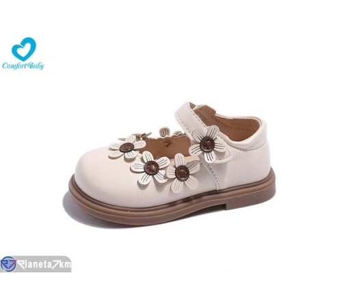 Дитячі туфлі на весну/осінь (7 пар р.21-25) рожевий  "Comfort-baby"