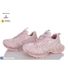 Дитячі кросівки на весну/осінь (6 пар р.35-40) рожевий  "BELIES-D"
