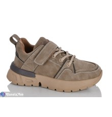 Дитячі кросівки на весну/осінь (8 пар р.32-37) коричневий  "Laifakids"