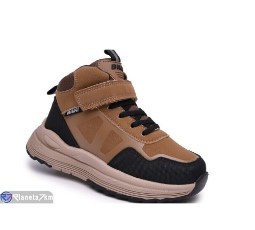 Дитячі кросівки на весну/осінь (8 пар р.28-35) коричневий  "TOMMY"