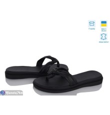 В'єтнамки дитячі на літо (7 пар р.36-40) чорний  "Daman"