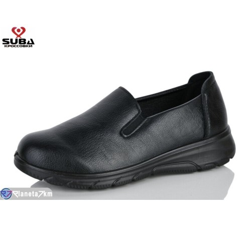 Туфлі жіночі на весну/осінь (8 пар р.37-41) чорний  "SUBA"