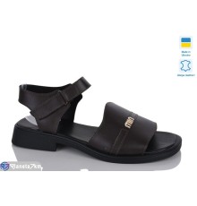 Босоніжки жіночі на літо (6 пар р.37-42) коричневий  "LIKA"