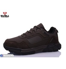 Кросівки чоловічі на весну/осінь (8 пар р.41-46) коричневий  "SUBA"