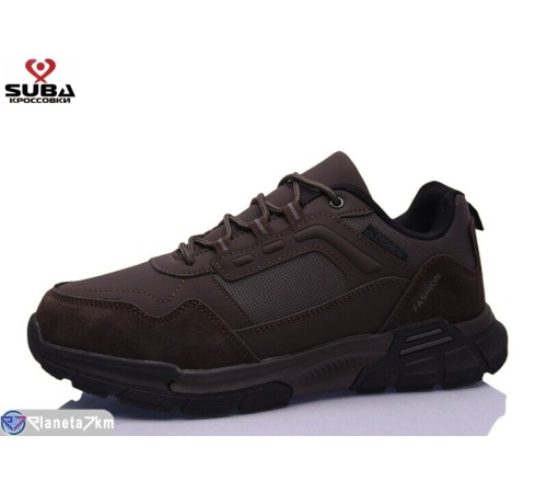Кросівки чоловічі на весну/осінь (8 пар р.41-46) коричневий  "SUBA"