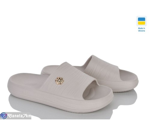 Шлепки жіночі на літо (6 пар р.36-41) бежевий  "Ladmir"