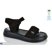 Босоніжки жіночі на літо (6 пар р.36-40) коричневий  "LIKA"