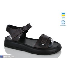 Босоніжки жіночі на літо (6 пар р.36-40) коричневий  "LIKA"