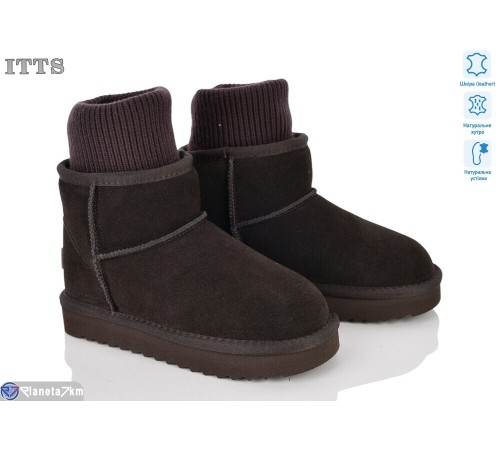 Дитячі Уггі на зиму (6 пар р.32-37) коричневий  "LOTOS"
