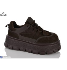 Кросівки жіночі на весну/осінь (8 пар р.36-41) коричневий  "Башили"