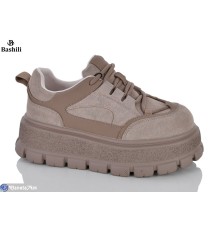 Кросівки жіночі на весну/осінь (8 пар р.36-41) коричневий  "Башили"