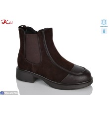 Черевики жіночі на зиму (6 пар р.36-41) коричневий  "Jiulai-Kadisalun"