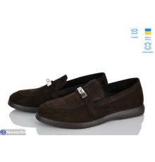 Туфлі жіночі на весну/осінь (6 пар р.36-40) коричневий  "Linda"
