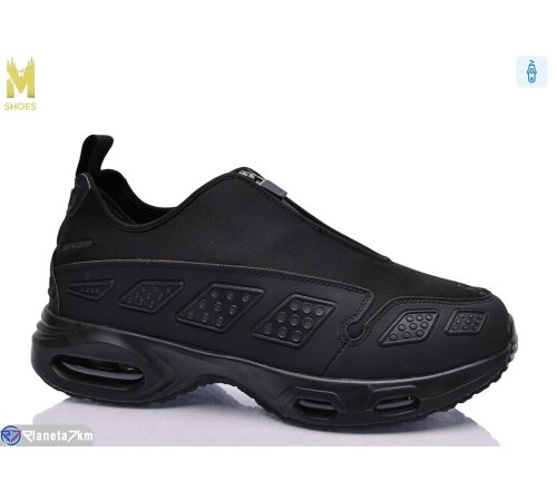 Кросівки чоловічі на весну/осінь (8 пар р.41-45) чорний  "M.Shoes"