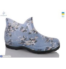 Калоші жіночі на весну/осінь (10 пар р.36-41) блакитний  "Acorus"
