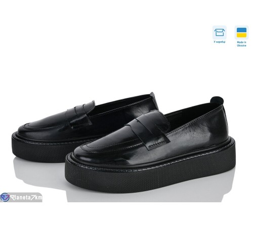 Туфлі жіночі на весну/осінь (6 пар р.36-41) чорний  "STELUSA"