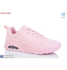 Кросівки жіночі на весну/осінь (8 пар р.36-41) рожевий  "QQ&Панда"