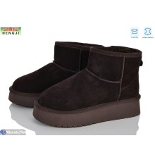 Уггі жіночі на зиму (8 пар р.36-40) коричневий  "HENGJI-ELENA"