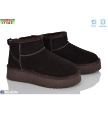 Уггі жіночі на зиму (8 пар р.36-40) коричневий  "HENGJI-ELENA"