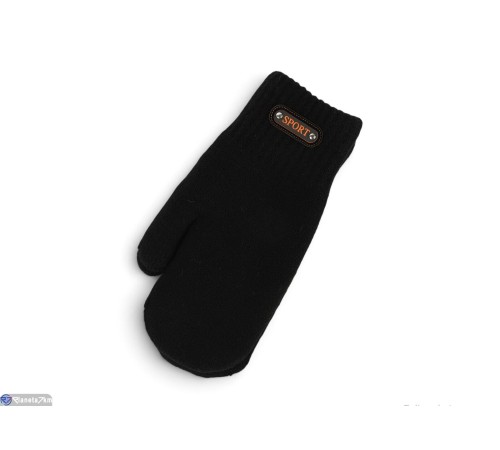 Рукавиці чоловічі на зиму (12 шт. р.сетка One size) чорний  "CAROLLA"