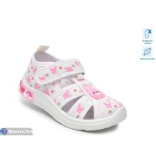 Тапки дитячі на весну/осінь (12 пар р.23-28) білий  "Normashoes"
