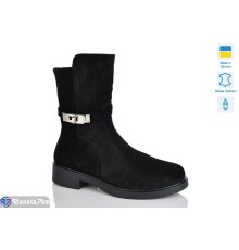 Черевики жіночі на зиму (6 пар р.37-41) чорний  "LIKA"