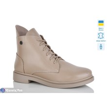 Черевики жіночі на зиму (6 пар р.37-41) бежевий  "LIKA"
