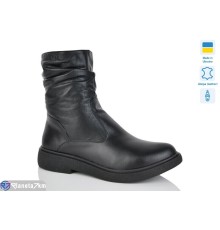 Черевики жіночі на зиму (6 пар р.37-41) чорний  "LIKA"