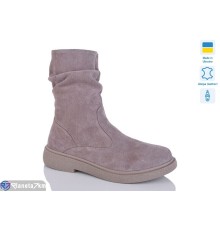 Черевики жіночі на весну/осінь (6 пар р.37-41) бежевий  "LIKA"