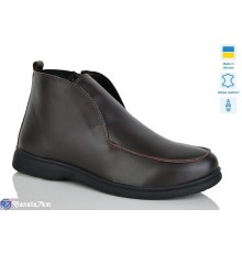 Черевики жіночі на весну/осінь (6 пар р.37-41) коричневий  "LIKA"