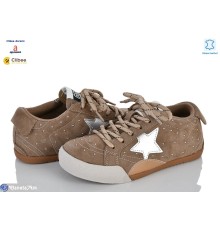 Дитячі кросівки на весну/осінь (6 пар р.32-37) коричневий  "BELIES-D"
