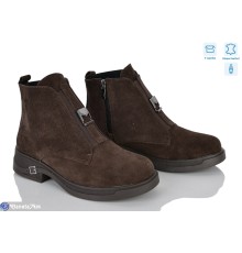 Черевики жіночі на весну/осінь (6 пар р.37-40) коричневий  "Linda"