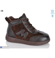 Черевики жіночі на весну/осінь (8 пар р.36-41) коричневий  "KLAKSON"